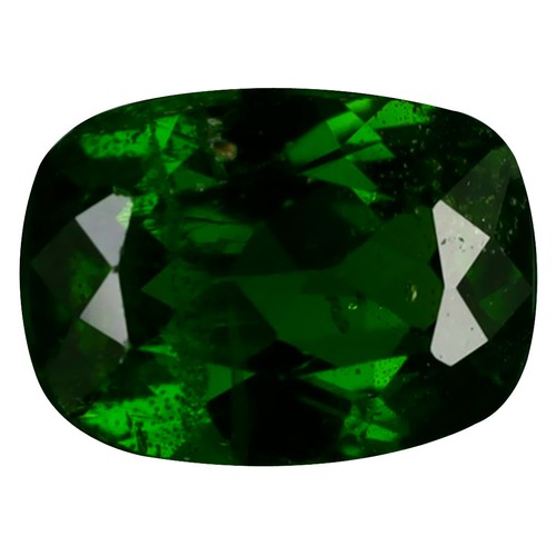 1.43 ct Cushion (8.02 x 5.87 mm) Unheated Natural Green Chrome Diopside - Picture 1 of 1