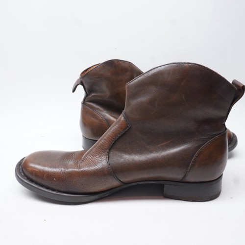 Usado en excelente estado! Botas marrones con cremallera lateral media al tobillo para mujer talla EU 39 / US 8 imprescindibles de ver - Imagen 4 de 14