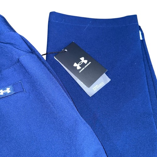 Under Armour Cold Gear Infrared HERREN Gr. 30X32 Neu mit Etikett marineblau gerade Golfhose - Bild 2 von 10