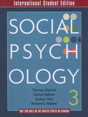 Social Psychology by Thomas Gilovich - Picture 1 of 1