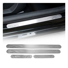 Einstiegsleisten Türschweller für Renault Scenic Thalia Twingo Zoe Edelstahl 4x