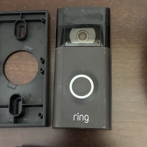 Ring 2nd Gen 1080p Video Doorbell - Venetian Bronze Brown mit Halterung - Bild 2 von 3