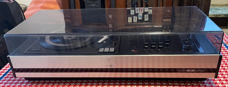 Schneider Studio DC30 Deluxe Stereoanlage Philips 22 Plattenwechsler restauriert - Bild 2 von 4
