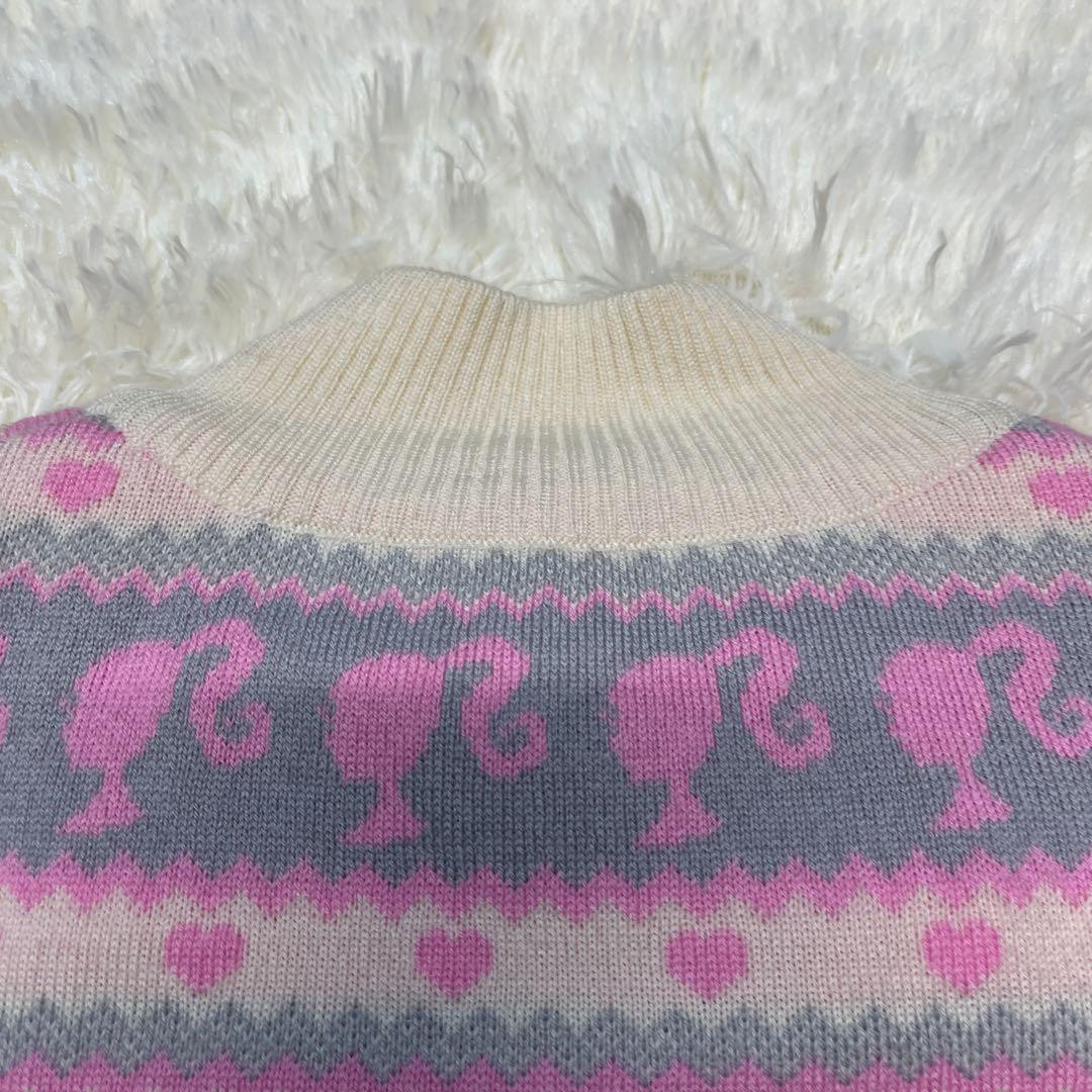 Womens Cloth Barbie Golf by Pearly Gates Viperly Zip-Up Knit