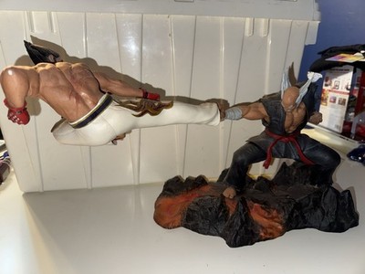 Rare Tekken 7 Kazuya Mishima vs Heihachi Mishima Collector's Edition Statue ONLY