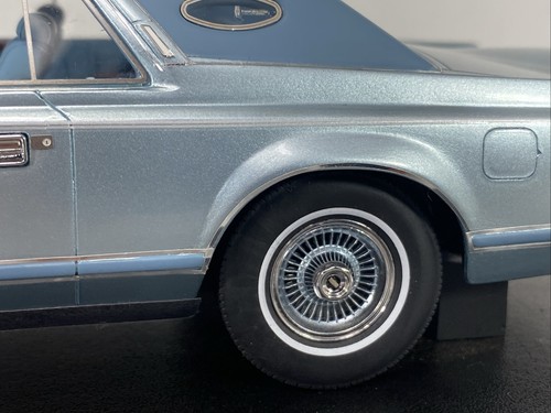 1/24 Automodello 1978 Lincoln Continental MKV Diamond Jubilee Blue AM2411B - Picture 5 of 19