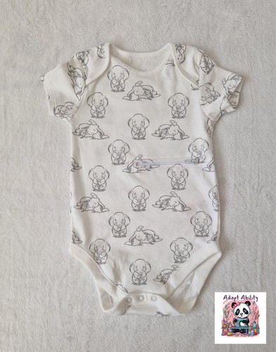 Three AGE 18-24months Feeding / PEG Tube Bodysuits - Picture 7 of 8