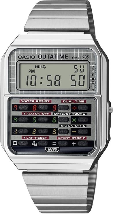 CASIO CLASSIC Back To The Future Collaboration model Watch CA