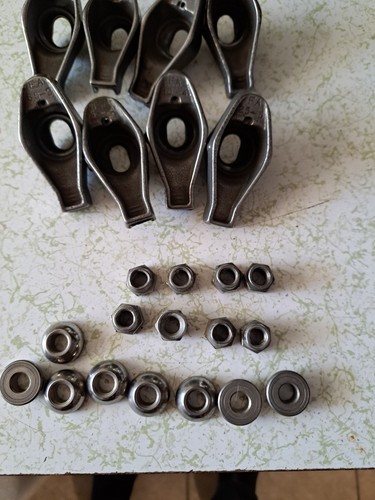FORD MUSTANG SHELBY BOSS MERCURY 289 CAST ROCKER ARMS FULCRUMS NUTS 16 - Picture 5 of 8