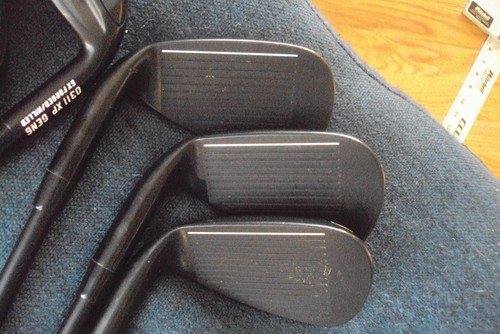 PXG 0311XP Black Gen6 Forged irons 5-PW,GW KBS TGI 70 reg graph -3/4" mid grips - Picture 6 of 7