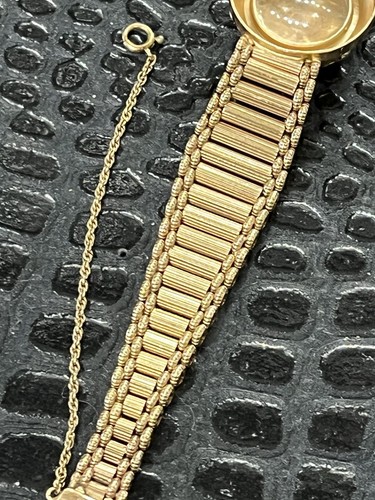 IPOSA 14K 23.8G Yellow Gold Swiss Vintage Ladies Automatic Wrist Watch - Picture 5 of 11