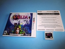 The Legend of Zelda: Majora's Mask 3D Nintendo 3DS XL 2DS Game w/Case & Insert