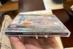 Phantasy Star Online Ver. 2 brand new sealed, Mint no cracks,Sega Dreamcast
