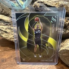 2024-25 Panini Silhouette Cody Williams #100 RC /149 Jazz🔥🔥🔥