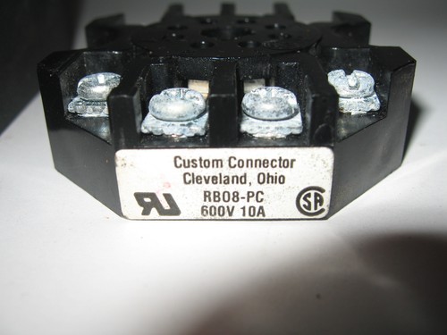 Digi-Set SSAC TDS120AL Time Delay Relay 120 VAC + Base RB08-PC - Picture 3 of 5