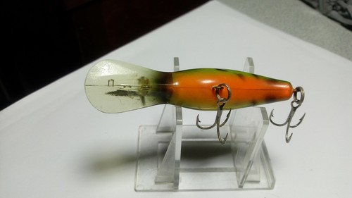BANDIT 300 SERIES?, 2"BODY 3" OVERALL, GREEN, ORANGE BELLY, BLK BK, GEBRAUCHT, SEHR GUTER ZUSTAND - Bild 3 von 4