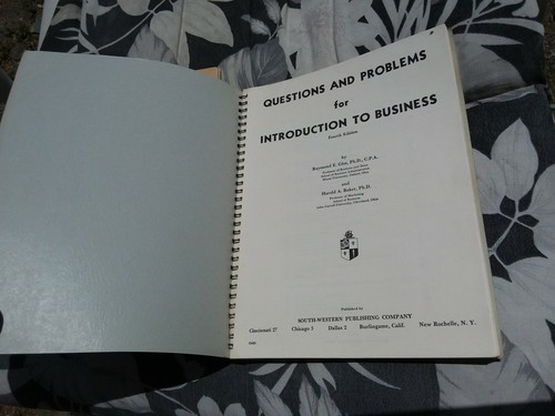 2 Vintage 1959 Textbooks Life Science Business MCM Education Collectibles School - Picture 2 of 4