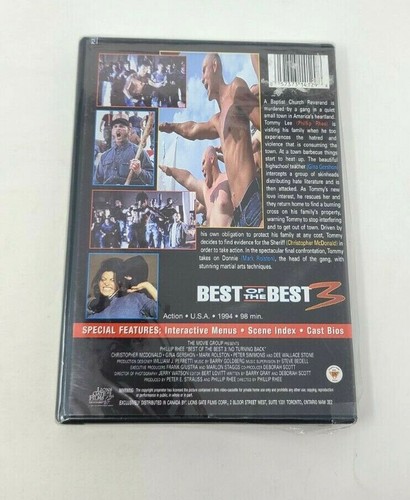 Best of The Best 3 No Turning Back Phillip Rhee Gina Gershon DVD - Imagen 2 de 5