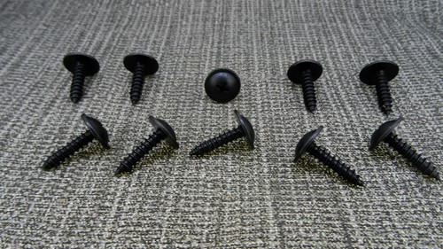 10x RANGE EVOQUE Metal Door Body Trim Panel Torx Head Screw Fastener Clips 4-5mm - Picture 8 of 8
