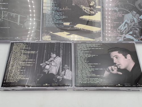 Elvis Presley The King of Rock 'n' Roll Complete 50s Masters 5 Disc Book Stamps - Bild 5 von 15