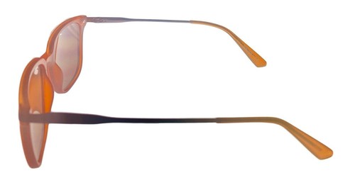 Gafas de sol Kenneth Cole Reaction para hombre de diseñador beige cristal/marrón tintadas - Imagen 3 de 4
