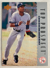 MLB RUBEN RIVERA New York Yankees 1995 Upper Deck Top Prospect RC Trading CARD 1