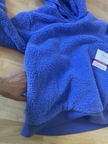 NWT Athleta Girl So Snug Sherpa Hoodie 2.0 Size 14 XL - Picture 8 of 12