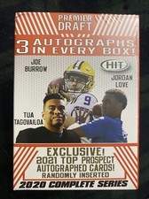 2020 Sage Hit Blaster Premier Draft 3 Autos Every Box🔥Possible BURROW Autos🔥