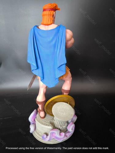 Painted Hercules Statue 1/4 Figure - Picture 5 of 7