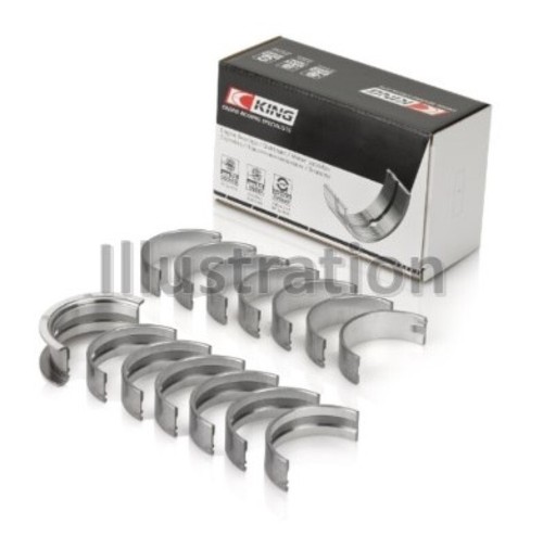 King BMW N55B30A/N53B30A/N52B30A (Size STD) Main Bearing Set - Bild 4 von 6