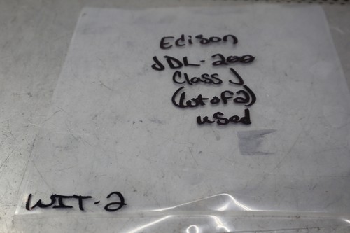 Edison JDL-200 200A Time Delay Class J Fuse 600VAC Used Warranty (Lot of 2) - Picture 3 of 12