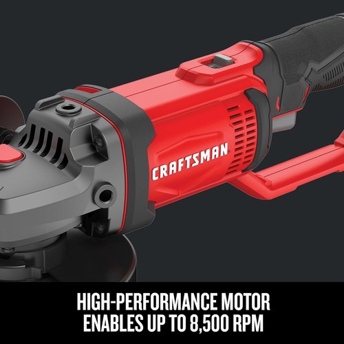 Amoladora angular inalámbrica portátil Craftsman 4,5 pulgadas 20 voltios máximo SOLO HERRAMIENTA ELÉCTRICA - Imagen 4 de 11
