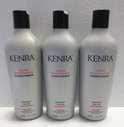 KENRA COLOR MAINTENANCE CONDITIONER PROTECT COLOR 10.1 OZ NWOB LOT OF 3 - Picture 1 of 3
