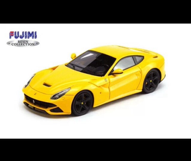 Ferrari F12 Berlinetta 2012 GIALLO 1:43 Fujimi FJM1343013 NUOVO MODELLO NUMERO Ferrari F12 Berlinetta 2012 GIALLO 1:43 Fujimi FJM1343013 NUOVO MODELLO NUMERO