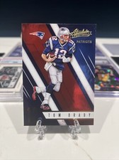 TOM BRADY 2016 PANINI ABSOLUTE FOOTBALL FOIL #42 INVEST GOAT HOF MVP TB12
