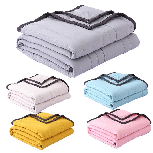 Comforter Cooling Blankets Summer Cotton Blanket For Over Soft Sofa Bed Washable - Picture 2 of 20