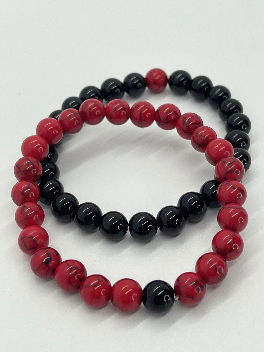 Red distance deals bracelets
