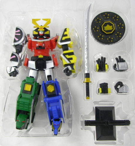 BANDAI Power Rangers Megazord Samurai Shinkenger Super Robot Chogokin Shinkenoh - Picture 7 of 8