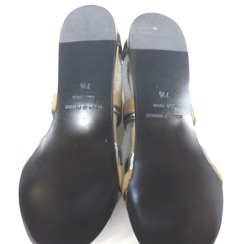 POUR LA VICTOIRE, BRIENNE SANDAL, WOMENS, PEWTER/ TOBACCO, US 7.5 M, EURO 37.5 - Picture 5 of 6