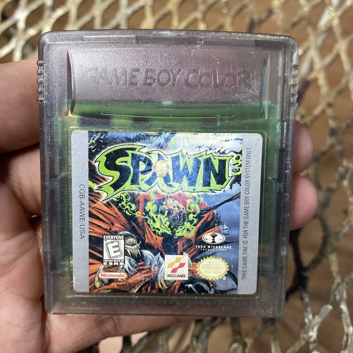 Spawn - Authentic Nintendo GameBoy Color Game - GBA Tested Spawn - Authentic Nintendo GameBoy Color Game - GBA Tested