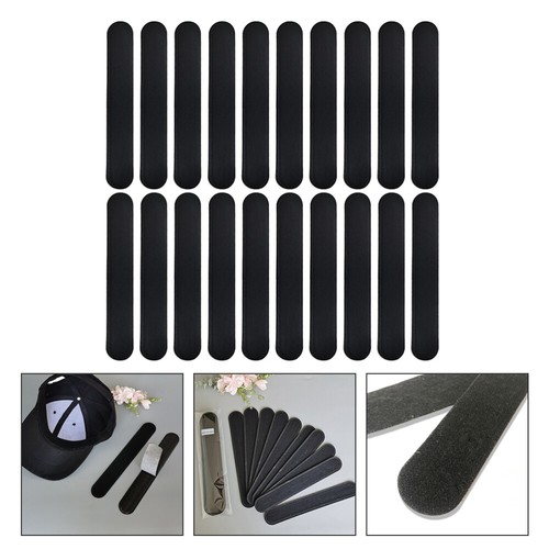 20 Pcs Hat Sweat Pads Disposable Hat Sweatband Hat Reducing Tape