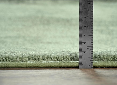 Weicher saugfähiger tiefer Farn 4-teiliges waschbares Badteppich-Set mit rutschfester Rückseite - Bild 5 von 11