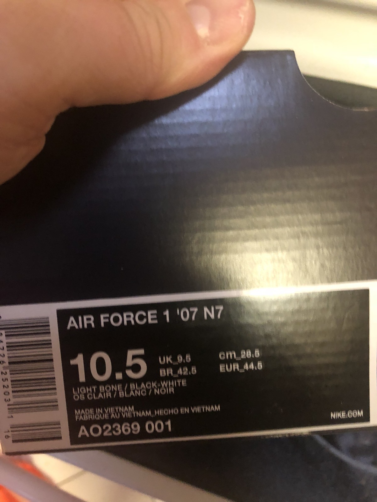 nike air force 1 '07 n7 ao2369-001 größe 11,5 licht knochen ao2369-001 n7 af1 jordan max 97 98 4 3 5b349a nike air force 1 '07 n7 ao2369-001 größe 11,5 licht knochen ao2369-001 n7 af1 jordan max 97 98 4 3 5b349a