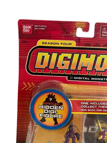 RARE!!! NEW IN BOX - Digimon Bandai Season 4 Collectible Set 52 Hidden Figure! - Picture 2 of 16