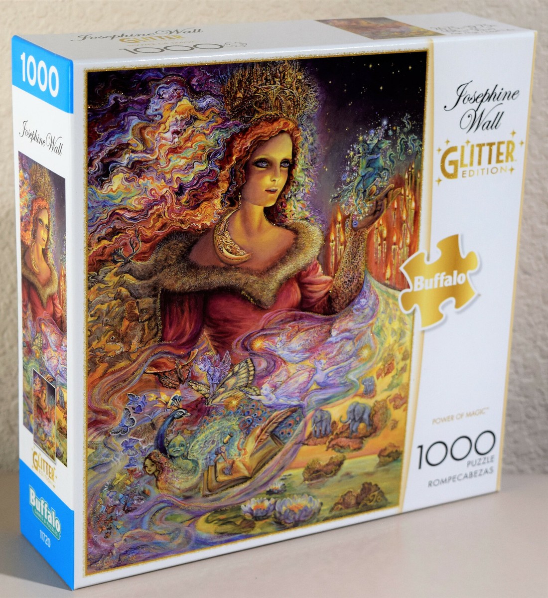 Buffalo Games POWER OF MAGIC Glitter Edition 1000 Piece NEW Jigsaw Puzzle