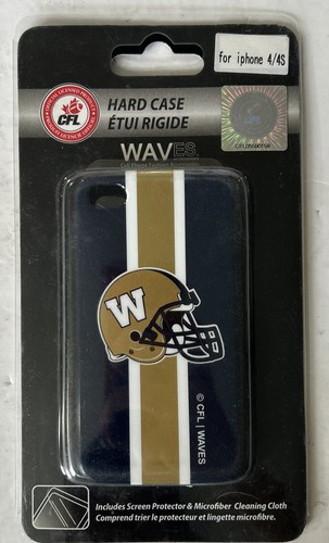Winnipeg Blue Bombers Hard Case for iPhone 4/4S Brand New FREE Domestic Shipping - Picture 1 of 2