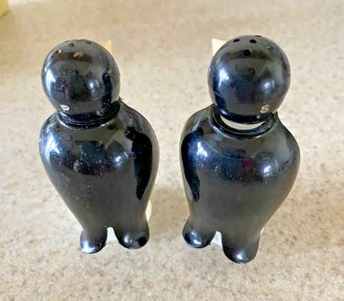 VINTAGE SALT & PEPPER SHAKERS PENGUINS MADE IN JAPAN - Picture 2 of 3