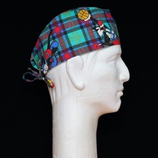 Sylvester Playing Basketball theme Scrub Hat