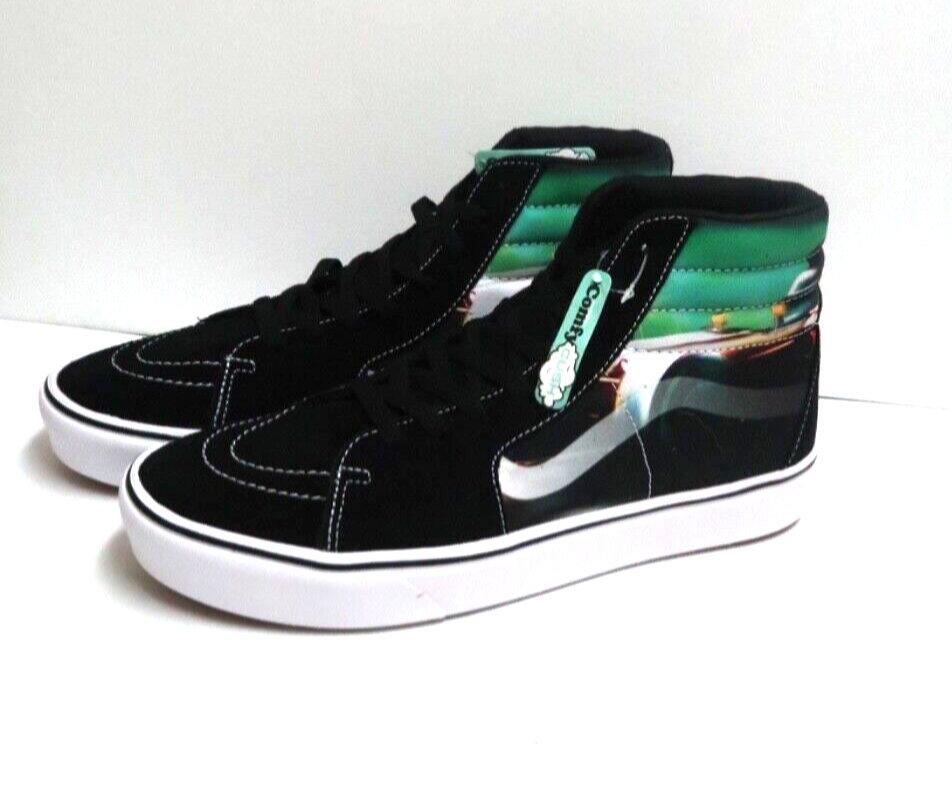 Vans Sk8-Hi Formula 66 ComfyCush Sneaker Suede/Canvas/Print Vans Sk8-Hi Formula 66 ComfyCush Sneaker Suede/Canvas/Print