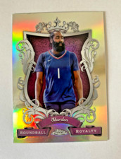 2023-24 Topps Chrome James Harden Roundball Royalty Refractor #RR-24 Clippers